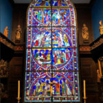 Soisson Window on display in the Gardner Museum chapel