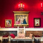 Fine art on display in the Titian Room at the Isabella Stewart Gardner Museum.