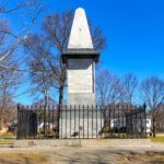 Revolutionary War Monument on the Lexington Battle Green.